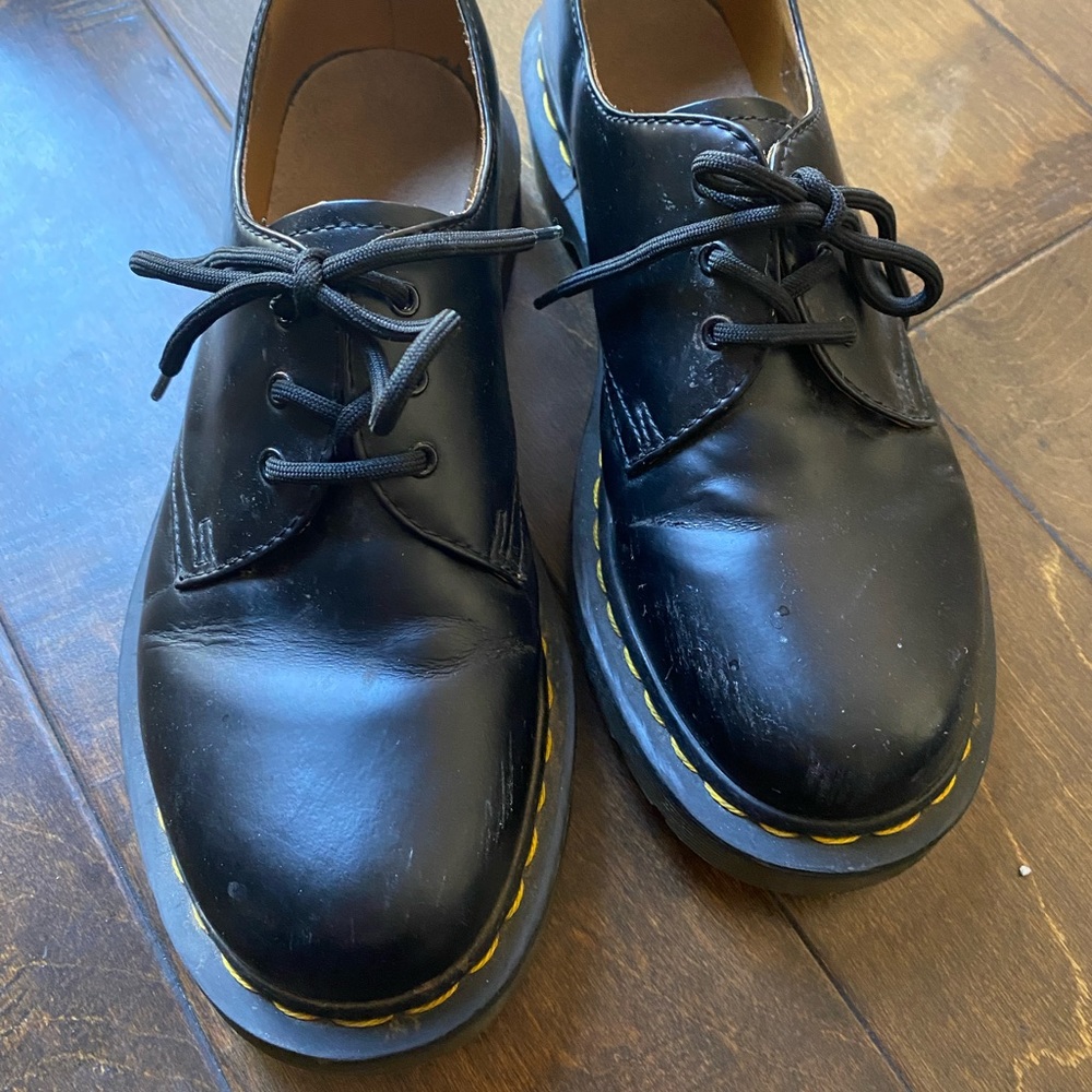 Black Dr. Marten Loafers